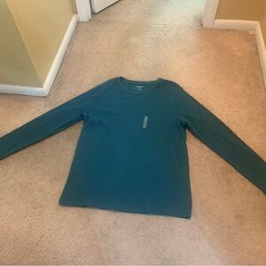 Arizona Jean Company Teal Long Sleeve Tee